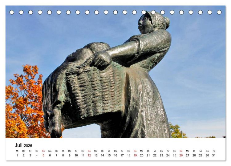 Produktbild: Romantisches Oberursel von Petrus Bodenstaff (Tischkalender 2026 DIN A5 quer), CALVENDO Monatskalender