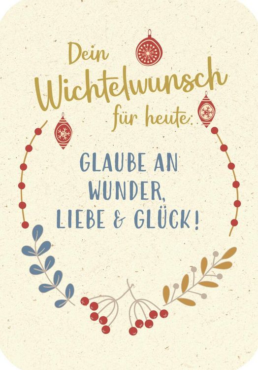 Produktbild: W&uuml;nsche von den Weihnachtswichteln