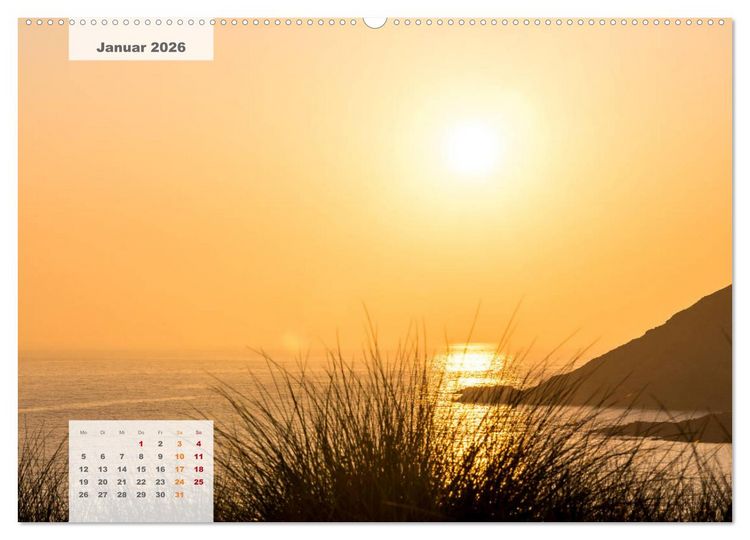 Produktbild: Bretagne - K&uuml;ste im Licht (Wandkalender 2026 DIN A2 quer), CALVENDO Monatskalender