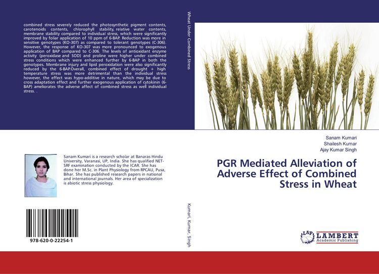 Produktbild: PGR Mediated Alleviation of Adverse Effect of Combined Stress in Wheat