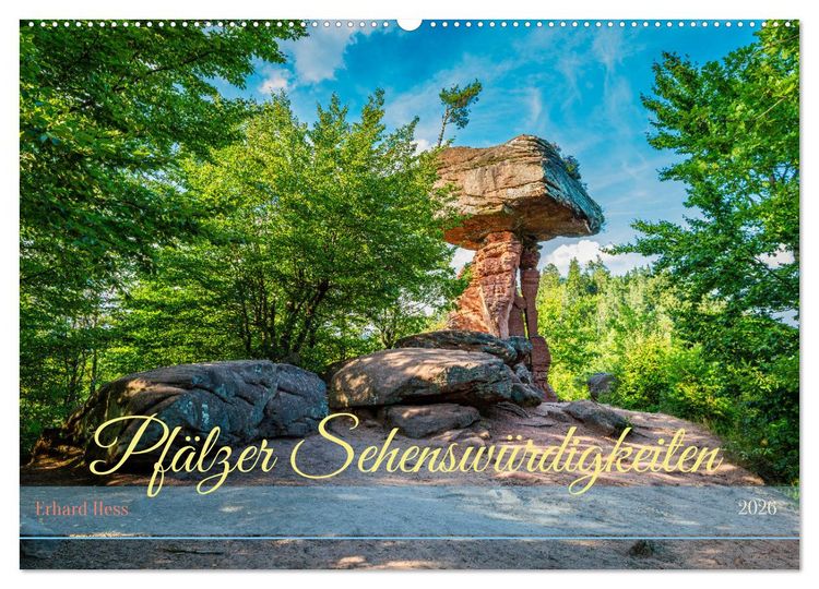 Produktbild: Pf&auml;lzer Sehensw&uuml;rdigkeiten (Wandkalender 2026 DIN A2 quer), CALVENDO Monatskalender