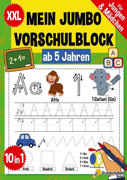 Produktbild: Mein Jumbo Vorschulblock