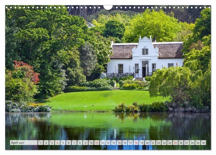 Produktbild: Weing&uuml;ter S&uuml;dafrikas, Weinarchitektur zwischen Tradition und Moderne (Wandkalender 2027 DIN A3 quer), CALVENDO Monatskalender