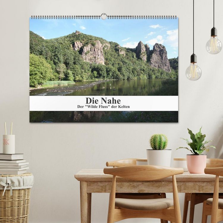 Produktbild: Die Nahe - der "Wilde Fluss" der Kelten (Wandkalender 2026 DIN A2 quer), CALVENDO Monatskalender