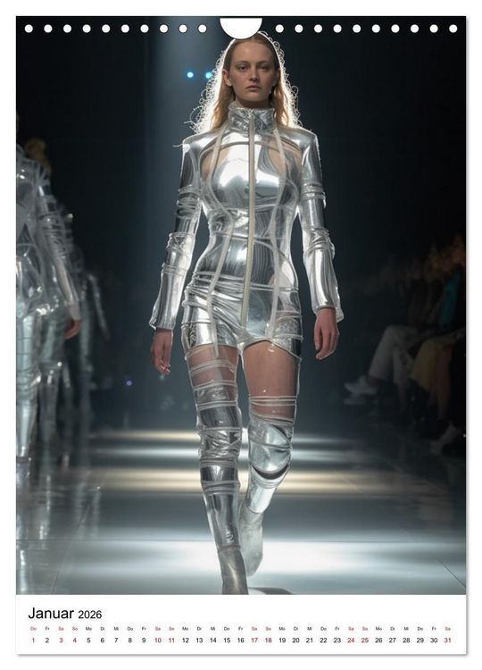 Produktbild: Future Couture (Wandkalender 2026 DIN A4 hoch), CALVENDO Monatskalender