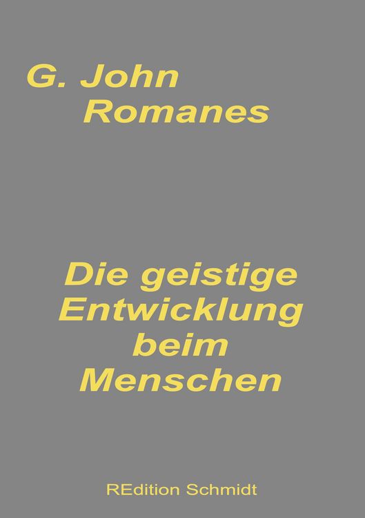 Produktbild: Die geistige Entwicklung beim Menschen