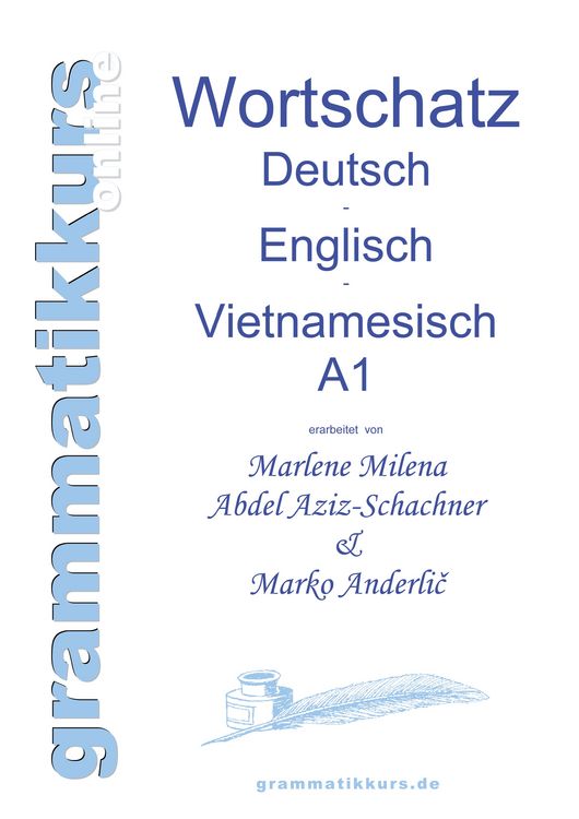 Produktbild: W&ouml;rterbuch Deutsch - Englisch -Vietnamesisch A1