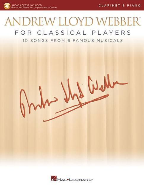 Produktbild: Andrew Lloyd Webber for Classical Players - Clarinet and Piano
