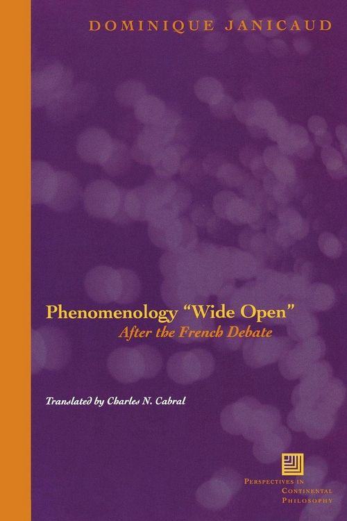 Produktbild: Phenomenology Wide Open