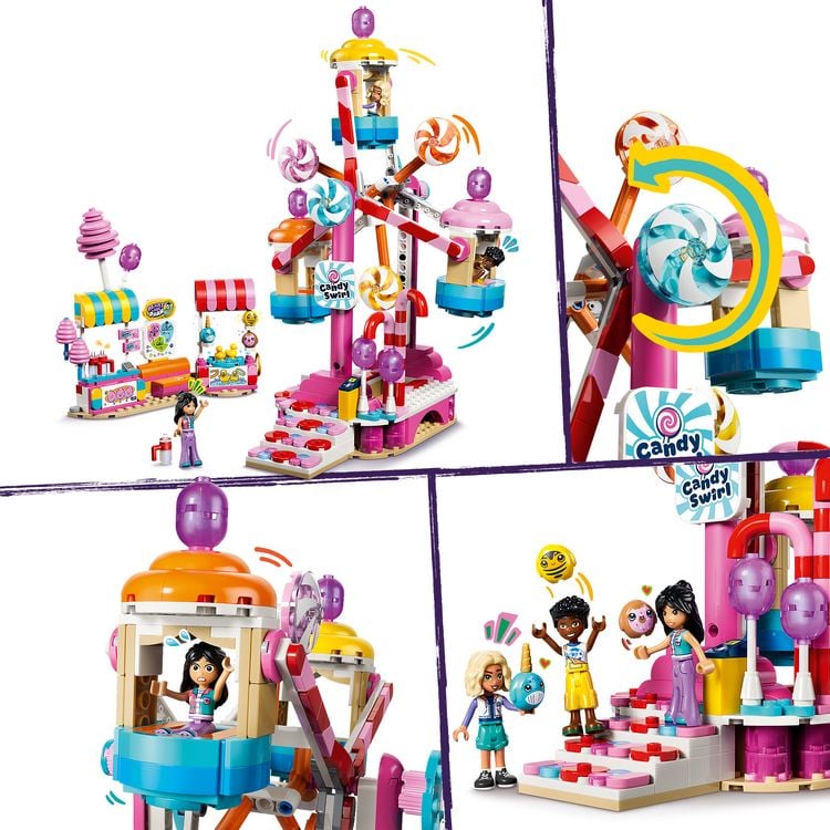 Produktbild: LEGO Friends 42700 Cupcake-Riesenrad, Bauspielzeug, Geschenkidee f&uuml;r Kinder ab 7 Jahren