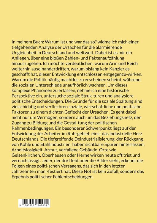 Produktbild: Warum war und ist das so?