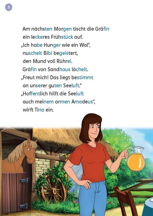 Produktbild: Lesefuchs Bibi & Tina: Pferde-Abenteuer am Meer Lesestufe 2