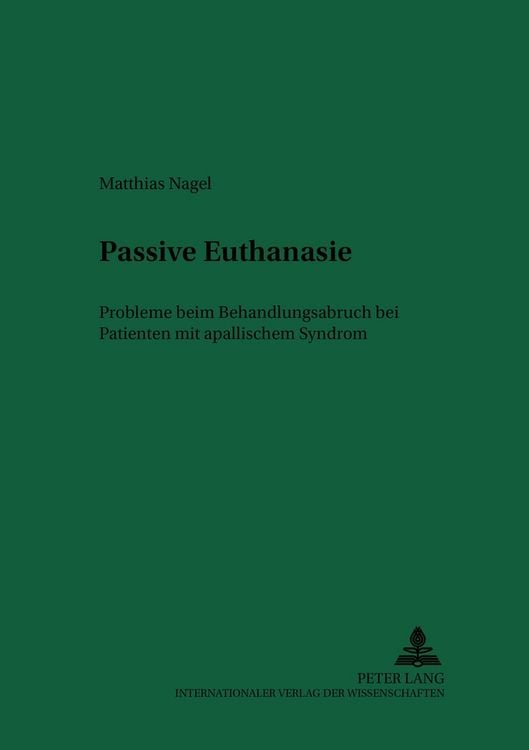 Produktbild: Passive Euthanasie