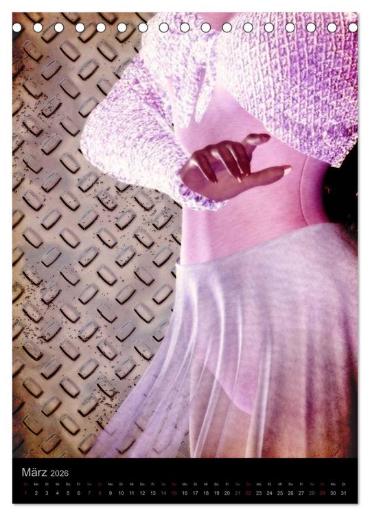 Produktbild: Ballerina Collection (Tischkalender 2026 DIN A5 hoch), CALVENDO Monatskalender