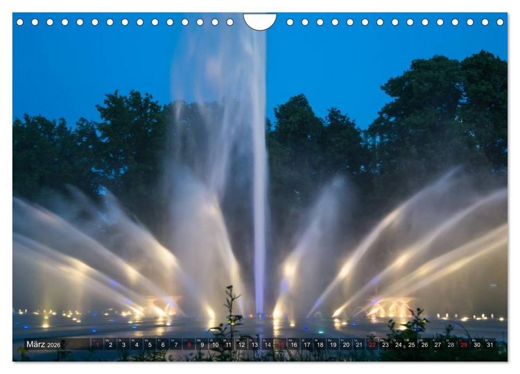 Produktbild: Feng Shui Farben - Element Wasser (Wandkalender 2026 DIN A4 quer), CALVENDO Monatskalender