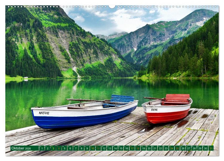 Produktbild: Erlebe mit mir das Allg&auml;u (hochwertiger Premium Wandkalender 2026 DIN A2 quer), Kunstdruck in Hochglanz