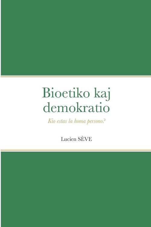 Produktbild: Bioetiko kaj demokratio
