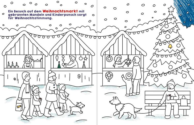 Produktbild: Mal doch mal! &ndash; Meine bunte Weihnachtszeit
