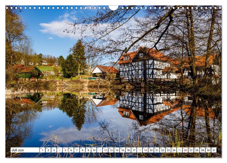 Produktbild: Mein sch&ouml;nes Herleshausen (Wandkalender 2026 DIN A3 quer), CALVENDO Monatskalender
