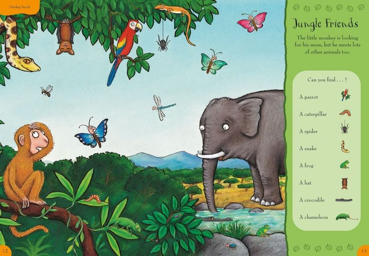 Produktbild: The Gruffalo and Friends Search and Find