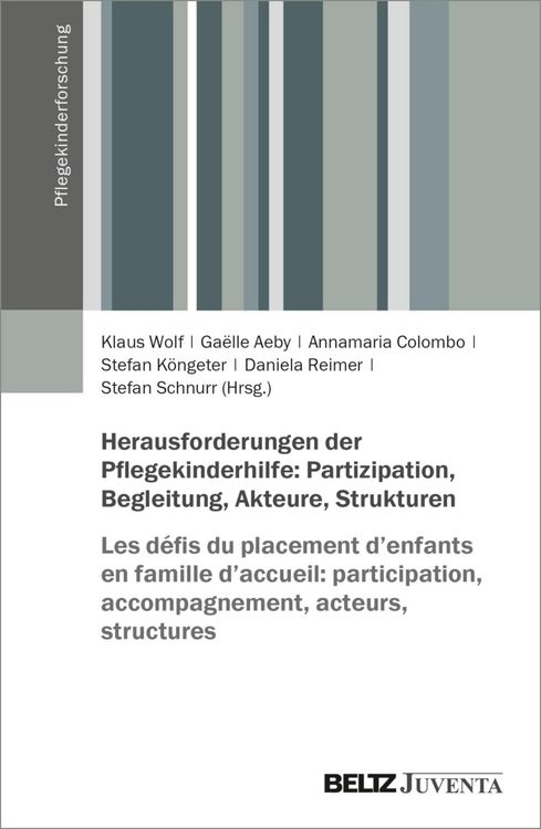 Produktbild: Herausforderungen der Pflegekinderhilfe: Partizipation, Begleitung, Akteure, Strukturen