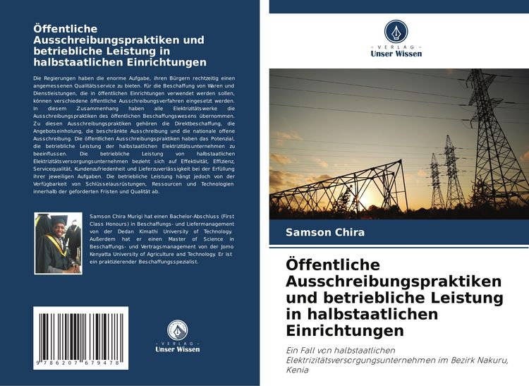 Produktbild: &Ouml;ffentliche Ausschreibungspraktiken und betriebliche Leistung in halbstaatlichen Einrichtungen