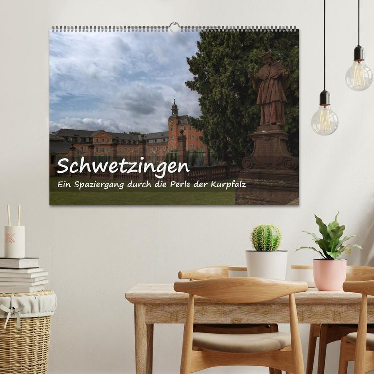 Produktbild: Schwetzingen - Ein Spaziergang durch die Perle der Kurpfalz (Wandkalender 2026 DIN A2 quer), CALVENDO Monatskalender