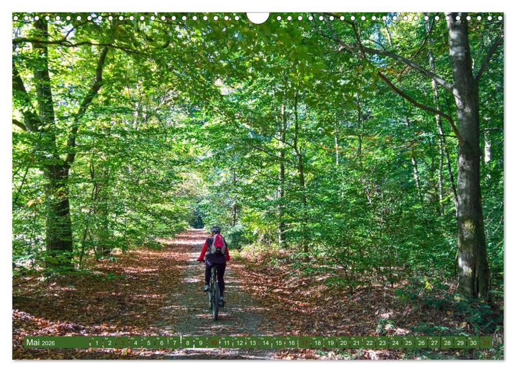 Produktbild: Biken - Impressionen von Rolf Dietz (Wandkalender 2026 DIN A3 quer), CALVENDO Monatskalender
