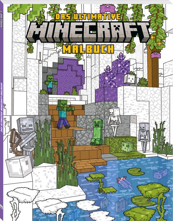 Produktbild: Minecraft: Das ultimative Minecraft-Malbuch