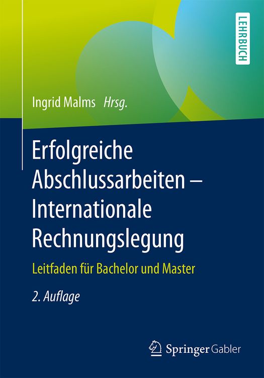 Produktbild: Erfolgreiche Abschlussarbeiten - Internationale Rechnungslegung