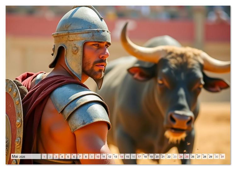 Produktbild: Das Imperium - Lasst die Spiele beginnen (Wandkalender 2026 DIN A4 quer), CALVENDO Monatskalender