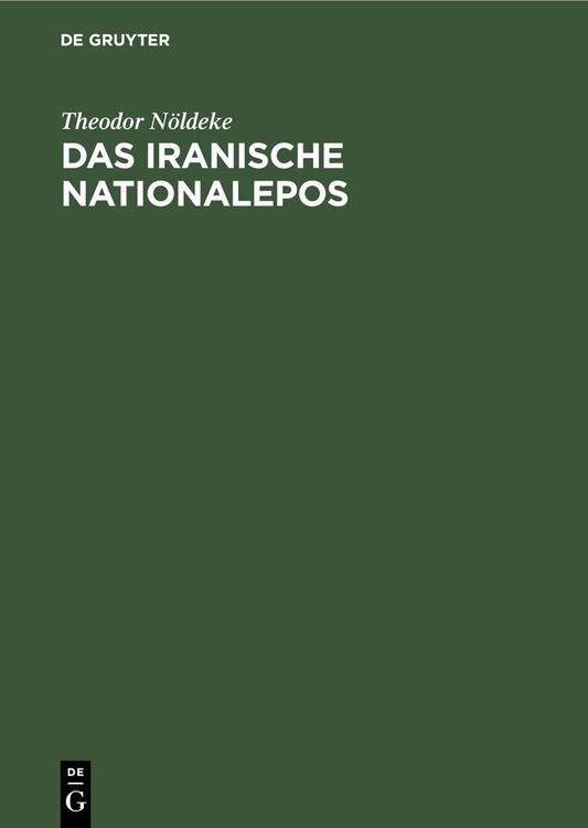 Produktbild: Das iranische Nationalepos