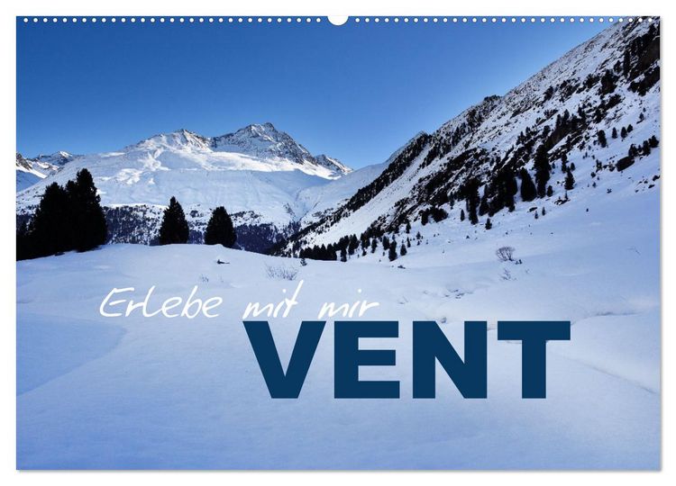 Produktbild: Erlebe mit mir Vent (Wandkalender 2026 DIN A2 quer), CALVENDO Monatskalender