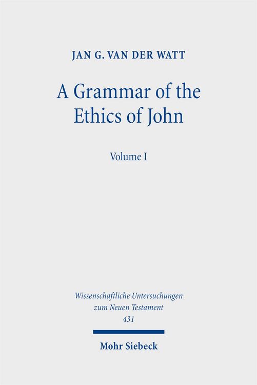 Produktbild: A Grammar of the Ethics of John