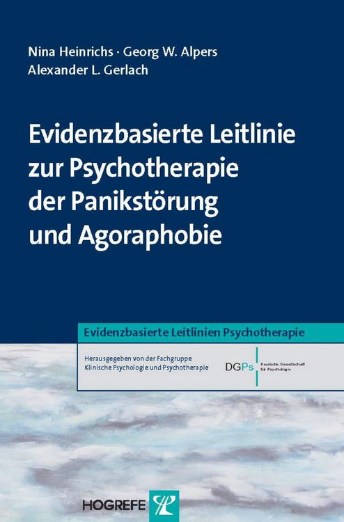 Produktbild: Evidenzbasierte Leitlinie zur Psychotherapie der Panikst&ouml;rung und Agoraphobie