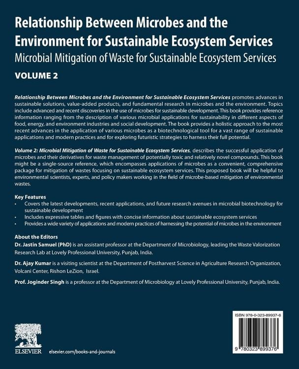 Produktbild: Relationship Between Microbes and the Environment for Sustainable Ecosystem Services, Volume 2