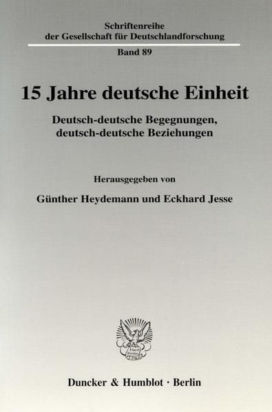 Produktbild: 15 Jahre deutsche Einheit.