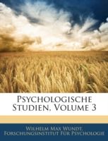 Produktbild: Wundt, W: Psychologische Studien.