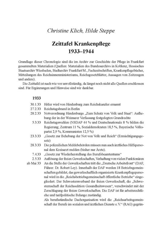 Produktbild: Krankenpflege im Nationalsozialismus