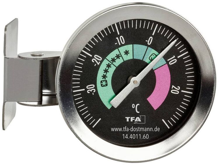 Produktbild: TFA Dostmann 14.4011.60 K&uuml;hl-/Gefrierschrank-Thermometer