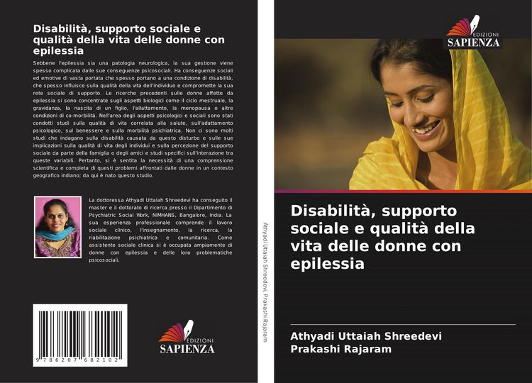 Produktbild: Disabilit&agrave;, supporto sociale e qualit&agrave; della vita delle donne con epilessia