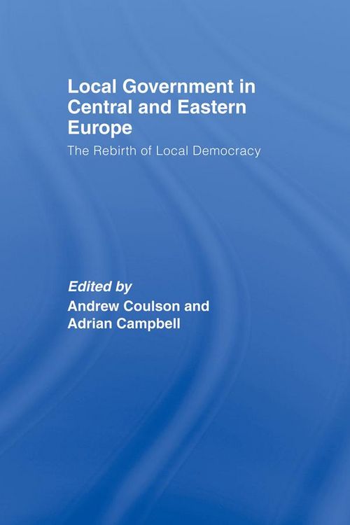 Produktbild: Local Government in Central and Eastern Europe