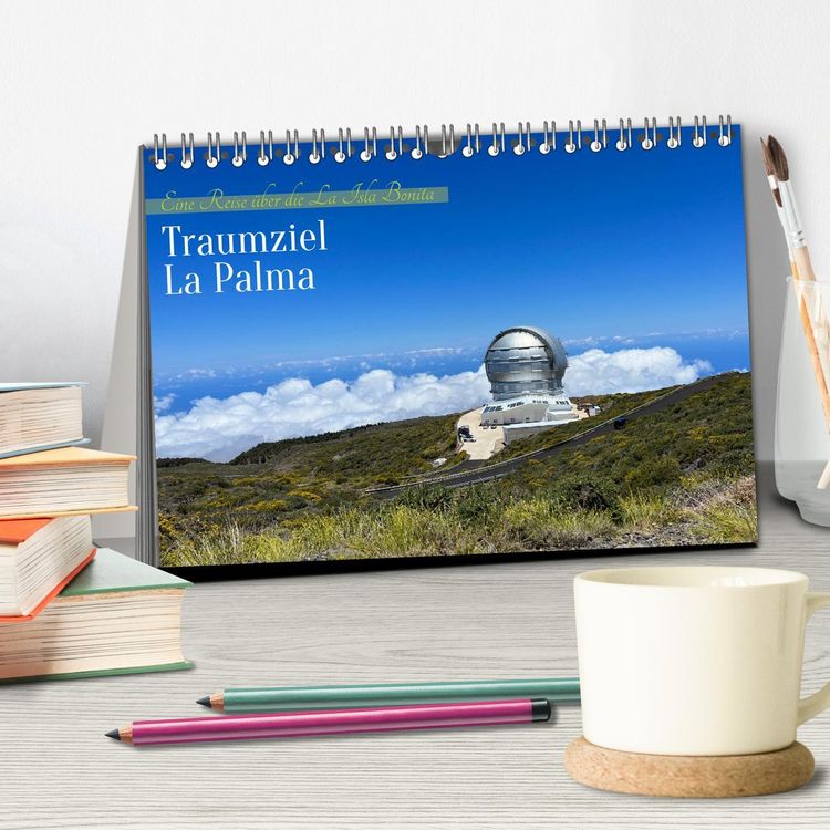 Produktbild: La Palma - Eine Reise &uuml;ber die La Isla Bonita (Tischkalender 2026 DIN A5 quer), CALVENDO Monatskalender