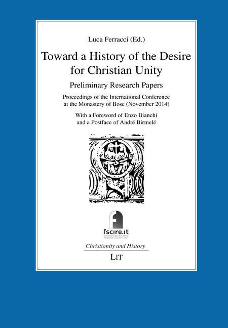 Produktbild: Toward a History of the Desire for Christian Unity