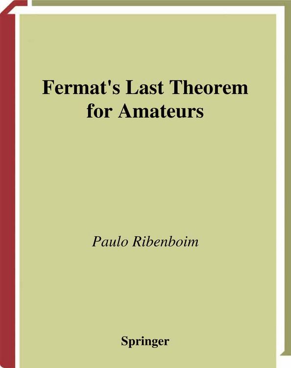 Produktbild: Fermat&rsquo;s Last Theorem for Amateurs
