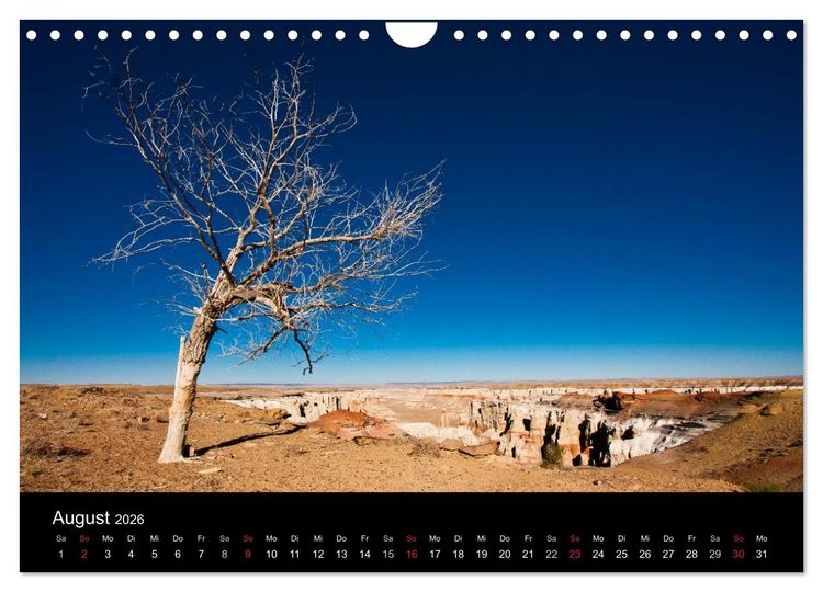 Produktbild: Die Landschaften Nordamerikas (Wandkalender 2026 DIN A4 quer), CALVENDO Monatskalender