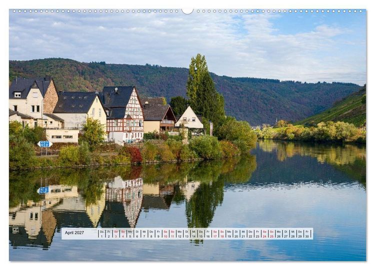 Produktbild: Unterwegs entlang der Mosel (hochwertiger Premium Wandkalender 2027 DIN A2 quer), Kunstdruck in Hochglanz