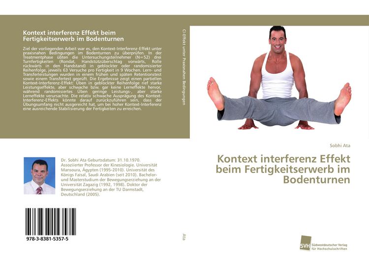 Produktbild: Kontext interferenz Effekt beim Fertigkeitserwerb im Bodenturnen