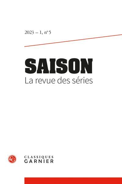 Produktbild: Saison. La Revue des Series N.5 ; Varia
