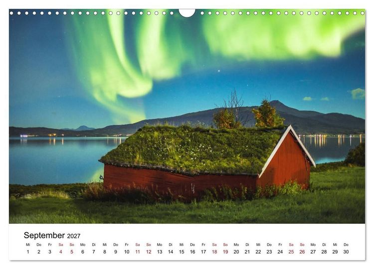 Produktbild: Skandinavien - Hoch im Norden (Wandkalender 2027 DIN A3 quer), CALVENDO Monatskalender
